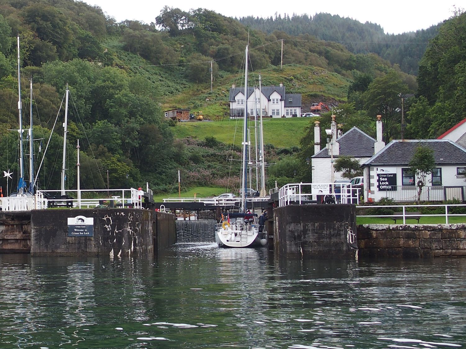 Crinan-csatorna bejrata